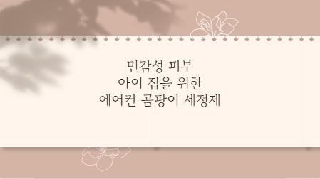 민감성 피부 아이 집을 위한 에어컨 곰팡이 세정제