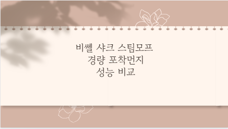 비쎌 샤크 스팀모프 경량 포착먼지 성능 비교